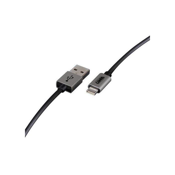  ΚΑΛΩΔΙΟ ΦΟΡΤΙΣΗΣ ΚΑΙ ΣΥΓΧΡΟΝΙΣΜΟΥ USB TYPE C ULTRA SPEED 480MB/S 200cm SILVER LINE 