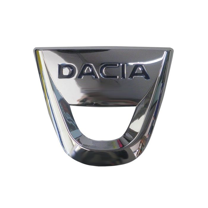  Σήμα Πορτ-Μπαγκαζ Κουμπωτό DACIA ΣΗΜΑ ΠΟΡΤ-ΠΑΓΚΑΖ ΧΡΩΜΙΟΥ 11,5x10cm 