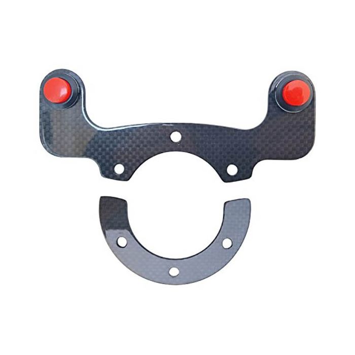  ΔΙΠΛΟ ΚΟΥΜΠΙ REAL CARBON PUSH BUTTON ΤΙΜΟΝΙΟΥ 6ΤΡΥΠΟ 