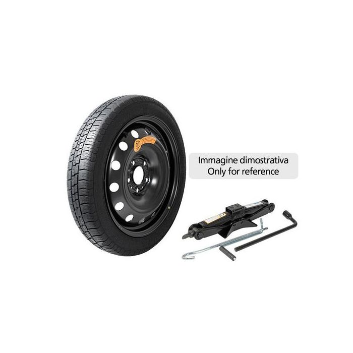  ΡΕΖΕΡΒΑ ΑΛΟΥΜΙΝΙΟΥ 155/70-17 ΚΑΡΕ 5x112 ΚΕΝΤΡΟ 66,6mm NO STOP ΚΙΤ ΜΕ ΓΡΥΛΛΟ+ΜΠΟΥΛΟΝΟΚΛΕΙΔΟ+ΤΣΑΝΤΑ 