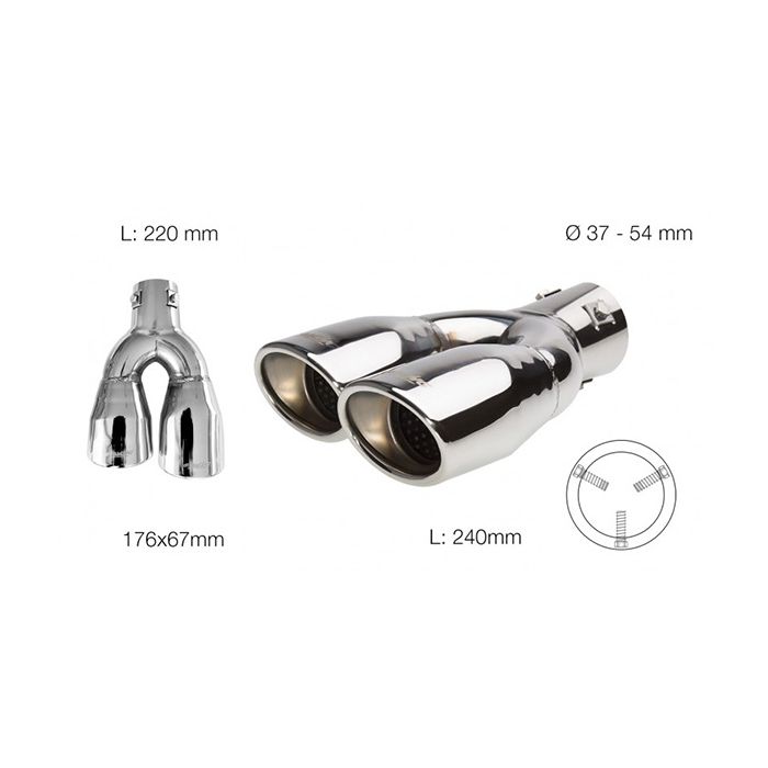  ΜΠΟΥΚΑ ΔΙΠΛΗ TRX87L 37-68mm 