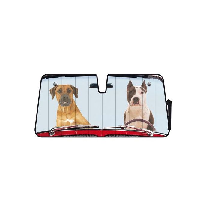  ΕΣΩΤΕΡΙΚΗ ΗΛΙΟΠΡΟΣΤΑΣΙΑ ΠΑΡΜΠΡΙΖ PREMIUM TWO DOGS (68 Χ 147 cm) 