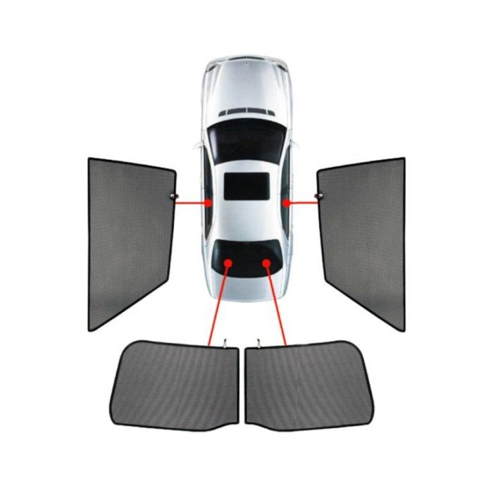  SMART FORTWO 3D 07-14 ΚΟΥΡΤΙΝΑΚΙΑ ΜΑΡΚΕ CAR SHADES - 4 ΤΕΜ. 