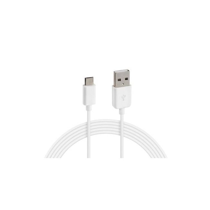  ΚΑΛΩΔΙΟ ΦΟΡΤΙΣΗΣ ΚΑΙ ΣΥΓΧΡΟΝΙΣΜΟΥ MICRO USB 100cm ΛΕΥΚΟ BLUE LINE 