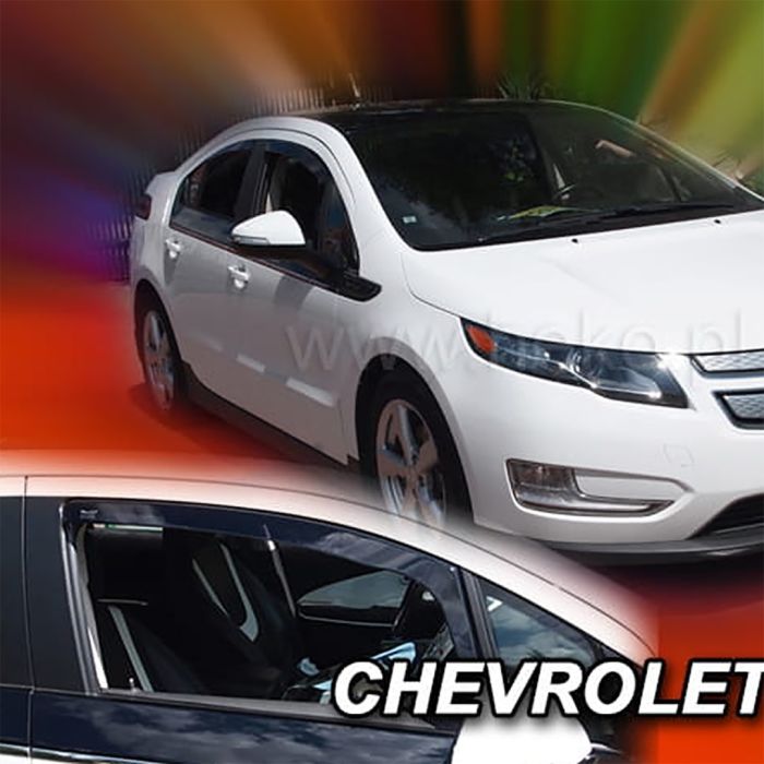  CHEVROLET VOLT 5D 2010-2015 ΖΕΥΓΑΡΙ ΑΝΕΜΟΘΡΑΥΣΤΕΣ ΑΠΟ ΕΥΚΑΜΠΤΟ ΦΙΜΕ ΠΛΑΣΤΙΚΟ HEKO - 2 ΤΕΜ. 