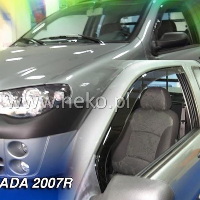  FIAT STRADA 2D 2007+ ΖΕΥΓΑΡΙ ΑΝΕΜΟΘΡΑΥΣΤΕΣ ΑΠΟ ΕΥΚΑΜΠΤΟ ΦΙΜΕ ΠΛΑΣΤΙΚΟ HEKO - 2 ΤΕΜ. 