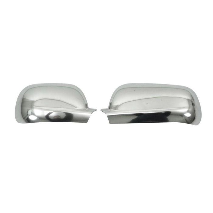  SEAT IBIZA 5D 1999-2002 /TOLEDO/ CORDOBA/ BORA/ GOLF 4/ PASSAT  ΚΑΠΑΚΙΑ ΚΑΘΡΕΠΤΩΝ ΧΡΩΜΙΟΥ ΑΣΥΜΜΕΤΡΑ ΣΑΤΙΝΕ ΠΛΑΣΤΙΚΑ - 2 ΤΕΜ. 