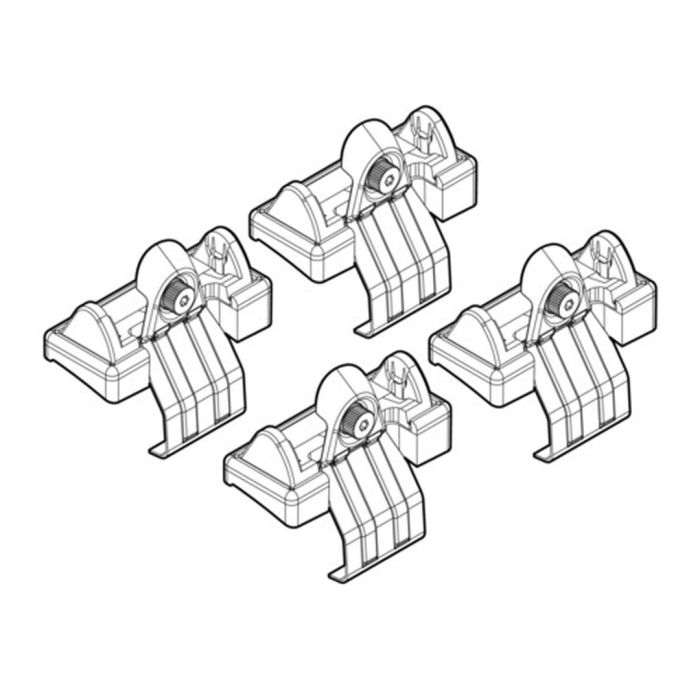  BMW ΣΕΙΡΑ 5 E60 07/03-12/09 KIT ΑΚΡΑ (ΠΟΔΙΑ) ΓΙΑ ΜΠΑΡΕΣ NORDRIVE 