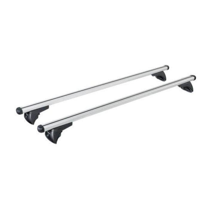  ΜΠΑΡΕΣ ΟΡΟΦΗΣ ΑΛΟΥΜΙΝΙΟΥ NOWA (L) 127cm ME FLUSH RAILING 2ΤΕΜ. ME ΚΛΕΙΔΙ 