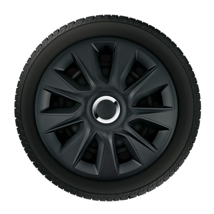  ΤΑΣΙΑ STRATOS RC 14 INCH ΜΑΥΡΑ ΜΕ ΝΙΚΕΛ ΔΑΚΤΥΛΙΔΙ ΣΤΟ ΚΕΝΤΡΟ ΣΕΤ 