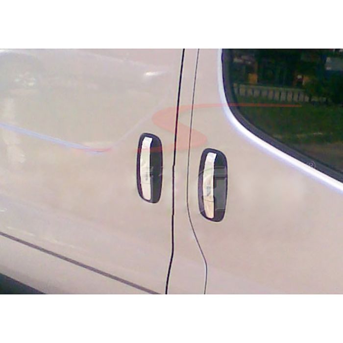  RENAULT TRAFIC 2010+ ΧΕΡΟΥΛΙΑ ΠΟΡΤΑΣ ΧΡΩΜΙΟ ΜΕΤΑΛΛΙΚΑ 3ΤΕΜ. 
