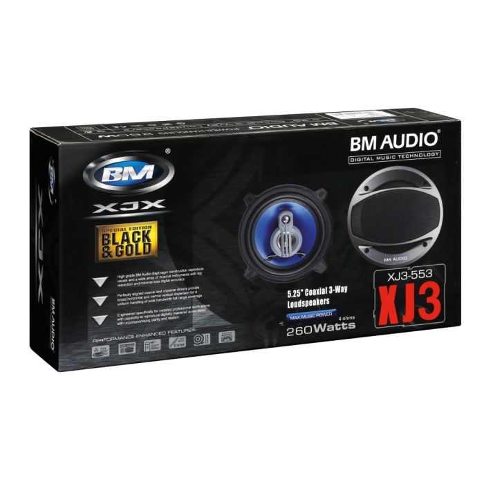  ΗΧΕΙΑ XJ3 SERIES 260W 130mm 3 ΔΡΟΜΩΝ 2ΤΕΜ. 