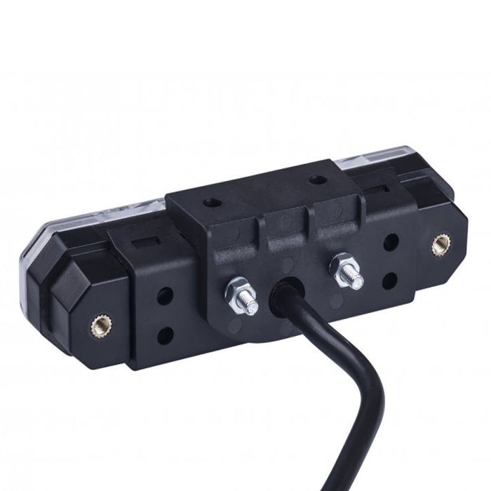  DRL HOR78 12/24V ΠΡΟΣΘΕΤΟ DAYTIME ΔΙΕΘΝΗ ΜΕ 4LED 6W 120,5x36,8mm ΜΑΥΡΟ 2ΤΕΜ 