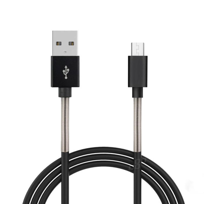  ΚΑΛΩΔΙΟ ΤΑΧΕΙΑΣ ΦΟΡΤΙΣΗΣ USB ΓΙΑ MICRO USB 2,4A 100cm AMiO - 1 ΤΕΜ. 