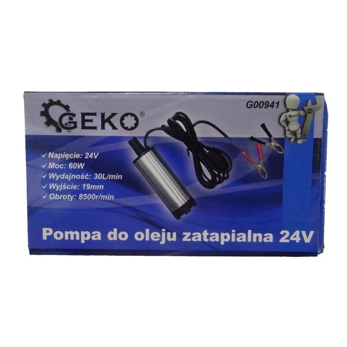  ΑΝΤΛΙΑ ΛΑΔΙΟΥ /ΥΓΡΩΝ ΗΛΕΚΤΡΙΚΗ 24V 51mm 25Lt/min 60W AMiO - 1 ΤΕΜ. 