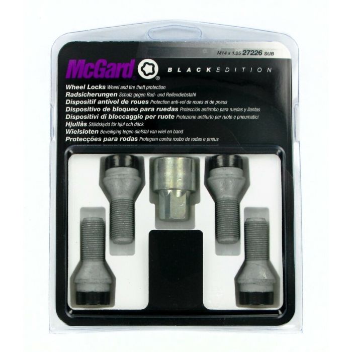  ΜΠΟΥΛΟΝΙΑ ΑΣΦΑΛΕΙΑΣ 14x1,25 27,3mm (17) ΚΩΝΙΚΑ ΜΑΥΡΑ A220 