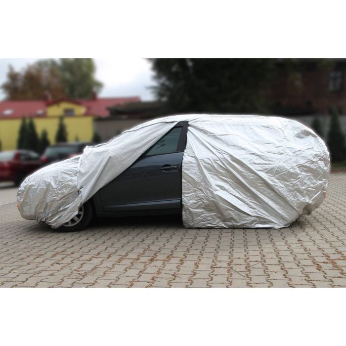  ΚΟΥΚΟΥΛΑ ΑΥΤΟΚΙΝΗΤΟΥ COTTON 120G - SUV/VAN X-LARGE (ΑΣΗΜΙ/ΦΕΡΜΟΥΑΡ - 510 X 185 X 150 cm) AMiO - 1 ΤΕΜ. 