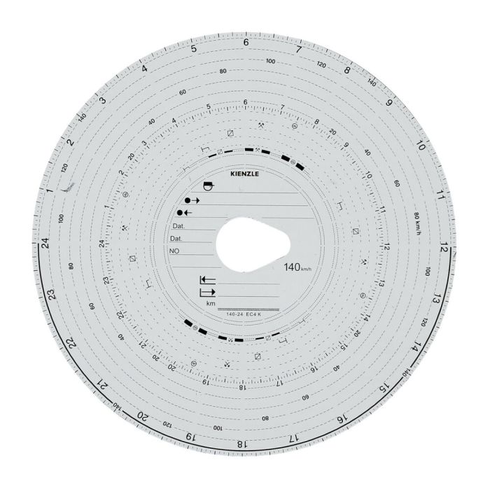  ΤΑΧΟΓΡΑΦΟΙ KIENZLE VDO 140km/h 100ΤΕΜ 