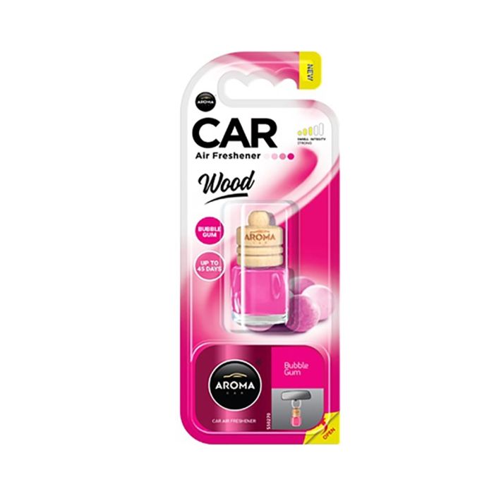  ΑΡΩΜΑΤΙΚΟ (ΚΡΕΜΑΣΤΟ) ΥΓΡΟ AROMA WOOD - BUBBLE GUM (6 ml) AMiO - 1 ΤΕΜ. 