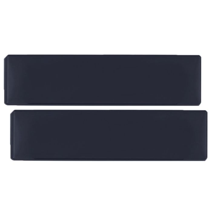  ΠΡΟΣΤΑΤΕΥΤΙΚΟ ΤΖΑΜΙ ΠΙΝΑΚΙΔΑΣ DARK BLACK ΦΙΜΕ ΝΕΟΥ ΤΥΠΟΥ 52,7 Χ 12 cm (ΠΛΑΣΤΙΚΟ) - 2 ΤΕΜ. 