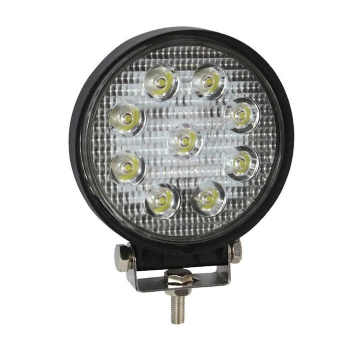  ΠΡΟΒΟΛΕΑΣ ΕΡΓΑΣΙΑΣ ΣΤΡΟΓΓΥΛΟΣ AWL04 FLAT 2200lm 9/60V - 27W - 6000K - 9 LED - 115x35mm AMiO - 1 ΤΕΜ. 