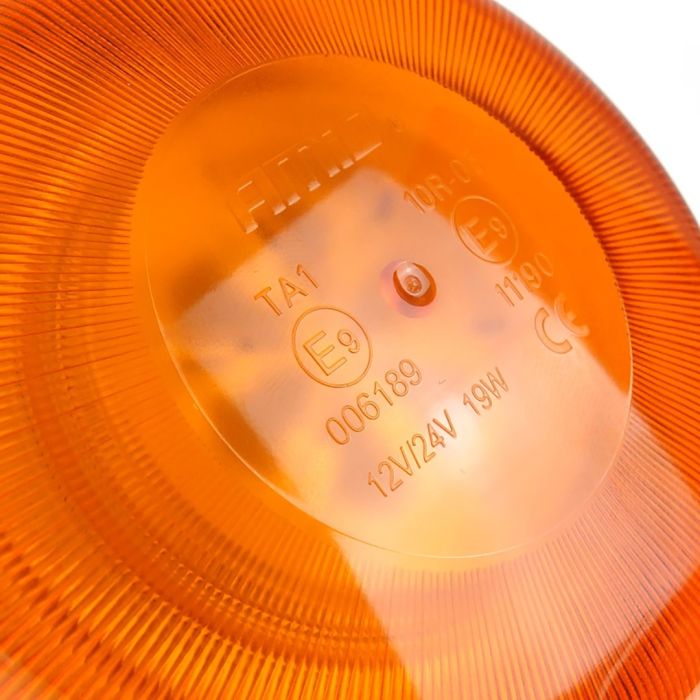  ΦΑΡΟΣ ΜΑΓΝΗΤΙΚΟΣ W03M 12V/24V 36LED ΠΟΡΤΟΚΑΛΙ IP56 136X87mm AMiO - 1 ΤΕΜ. 