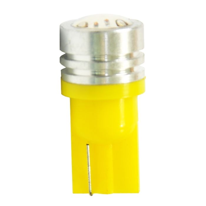  W5W 12V T10 W2,1x9,5d LED 1xHP ΚΙΤΡΙΝΟ (ΚΑΡΦΩΤΟ ΑΚΑΛΥΚΟ) BLISTER 2ΤΕΜ. M-TECH 