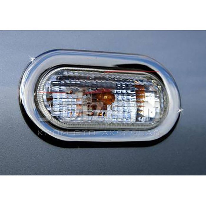  VW CADDY MINI VAN 2004-2010 ΔΑΧΤΥΛΙΔΙ ΦΛΑΣ ΧΡΩΜΙΟ - 2 ΤΕΜ. 