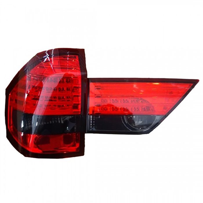  BMW X3 E83 03-2006 RED / SMOKE ΚΑΙ LED 