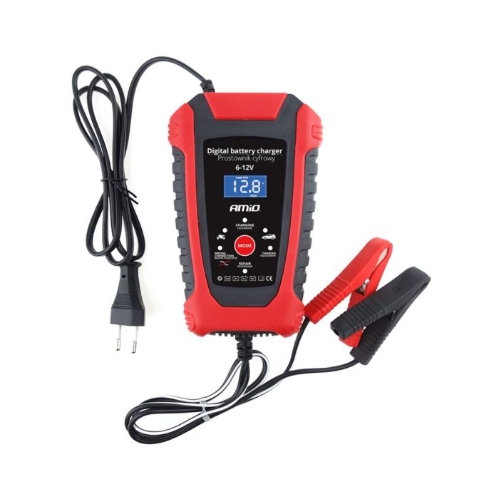  ΦΟΡΤΙΣΤΗΣ ΜΠΑΤΑΡΙΑΣ ΨΗΦΙΑΚΟΣ 6/12V 2/6A  AMiO – 1 ΤΕΜ. 