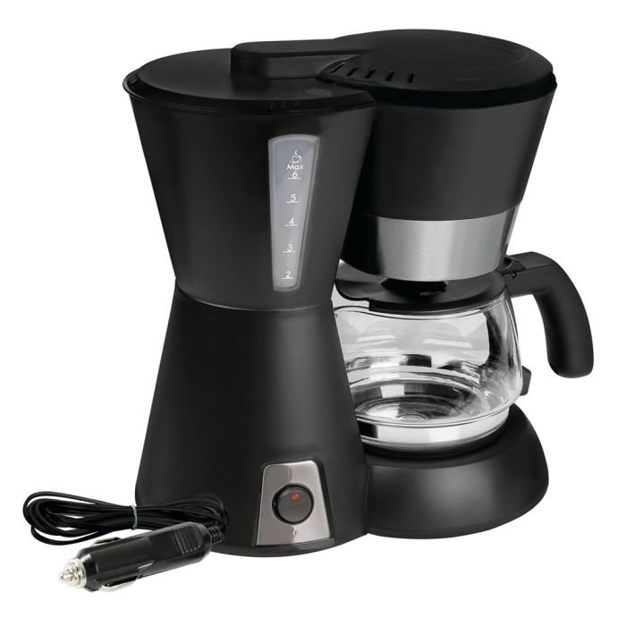  ΚΑΦΕΤΙΕΡΑ ΦΙΛΤΡΟΥ ΓΙΑ ΓΑΛΛΙΚΟ ΚΑΦΕ ARABICA 24V 300W 95CM ΜΕ ΔΟΣΟΜΕΤΡΗΤΗ 4/6 ΚΟΥΠΕΣ 0.65LT ΜΑΥΡΗ/INOX 