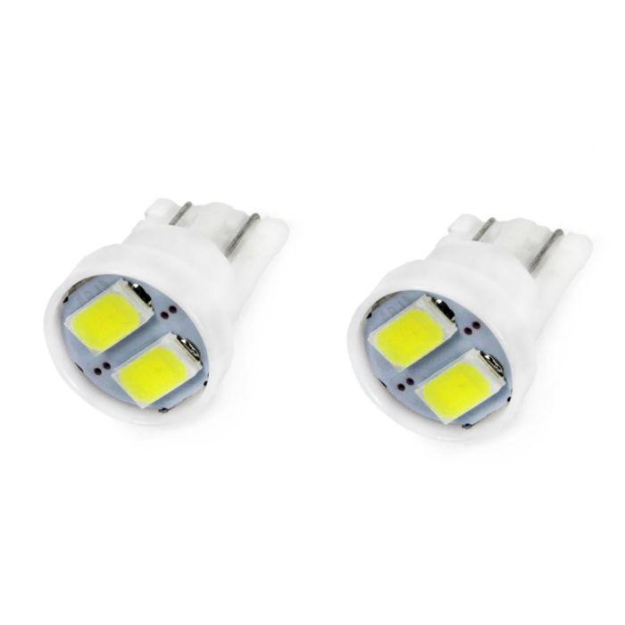  T10 W5W 12V LED 2xSMD5730 ΛΕΥΚΟ AMIO – 2 ΤΕΜ. 
