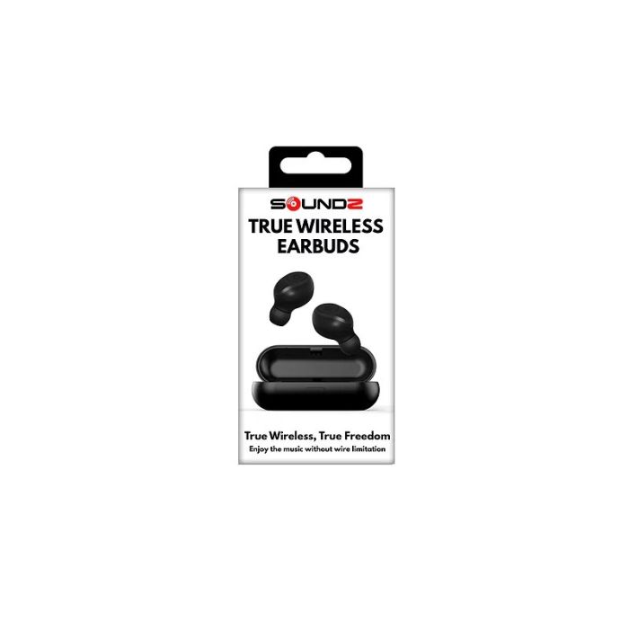  Ασύρματα Στερεοφωνικά Ακουστικά Bluetooth Χρώματος Μαύρο SoundZ R161107 