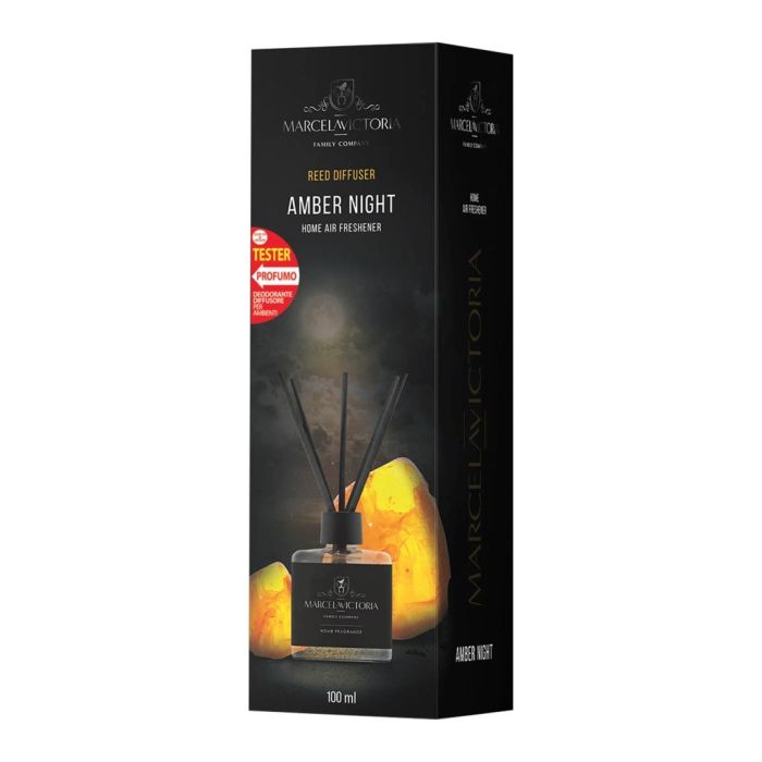  ΑΡΩΜΑΤΙΚΟ ΧΩΡΟΥ 100ml ΜΕ STICKS - AMBER NIGHT 