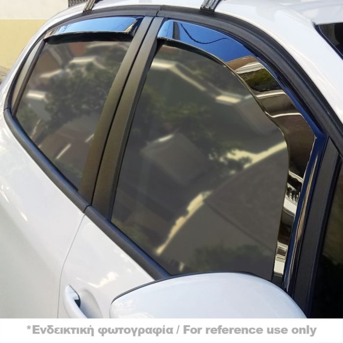 SEAT ATECA 5D 2016+ ΣΕΤ ΑΝΕΜΟΘΡΑΥΣΤΕΣ ΑΥΤΟΚΙΝΗΤΟΥ ΑΠΟ ΕΥΚΑΜΠΤΟ ΦΙΜΕ ΠΛΑΣΤΙΚΟ HEKO - 4 ΤΕΜ. 