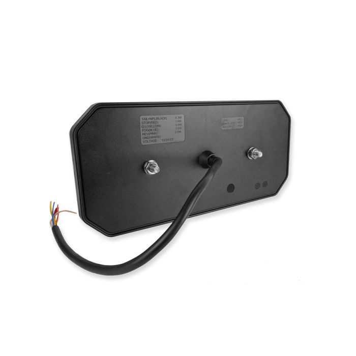 ΦΑΝΑΡΙ ΠΙΣΙΝΟ ΔΕΞΙ RCL-04-R 10-30V LED 305x140x35mm ΜΕ ΚΑΛΩΔΙΟ 1ΤΕΜ 