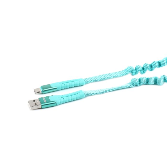  ΚΑΛΩΔΙΟ ΦΟΡΤΙΣΗΣ ΚΑΙ ΣΥΓΧΡΟΝΙΣΜΟΥ ΣΠΙΡΑΛ USB ΓΙΑ USB TYPE C 120cm FullLINK UC-14 AMIO 