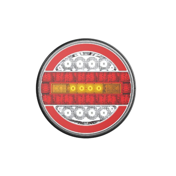  ΦΑΝΑΡΙ ΠΙΣΙΝΟ RCL-07-LR 10-30V LED ΣΤΡΟΓΓΥΛΟ Φ140x38mm ΜΕ ΚΑΛΩΔΙΟ 1ΤΕΜ 