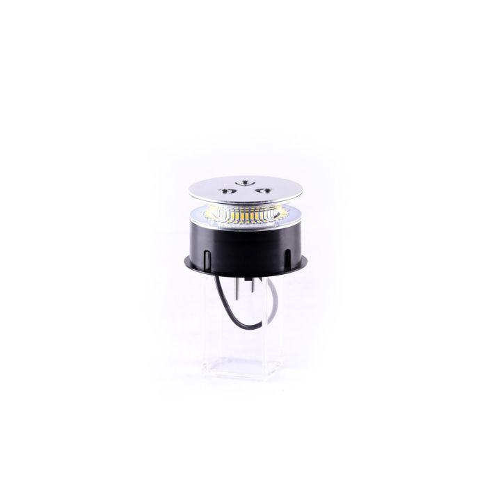  ΦΑΡΟΣ ΠΕΡΙΣΤΡΕΦΟΜΕΝΟΣ W02P 12/24V 39SMD LED ΕΛΑΣΤΙΚΟΣ ΒΙΔΩΤΟΣ ΠΟΡΤΟΚΑΛΙ 129x241mm 
