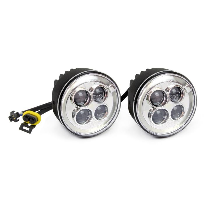 ΦΩΤΑ ΗΜΕΡΑΣ DRL 510L 12V 11,16W 8xSMD LED 800lm ΣΤΡΟΓΓΥΛΟΙ 70mm  ΑΜΙΟ 2ΤΕΜ 