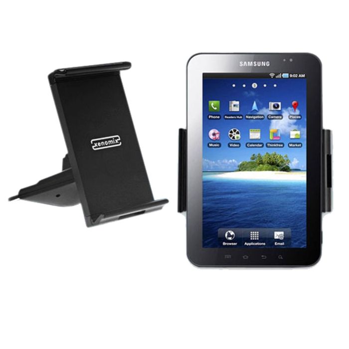  ΒΑΣΗ ΣΤΗΡΙΞΗΣ XENOMIX CDX TABLET/ΚΙΝΗΤΟΥ/GPS/POS/NAVI (12-19,5 cm) ΓΙΑ ΤΗΝ ΥΠΟΔΟΧΗ/ΕΓΚΟΠΗ CD (ΜΑΥΡΟ) 