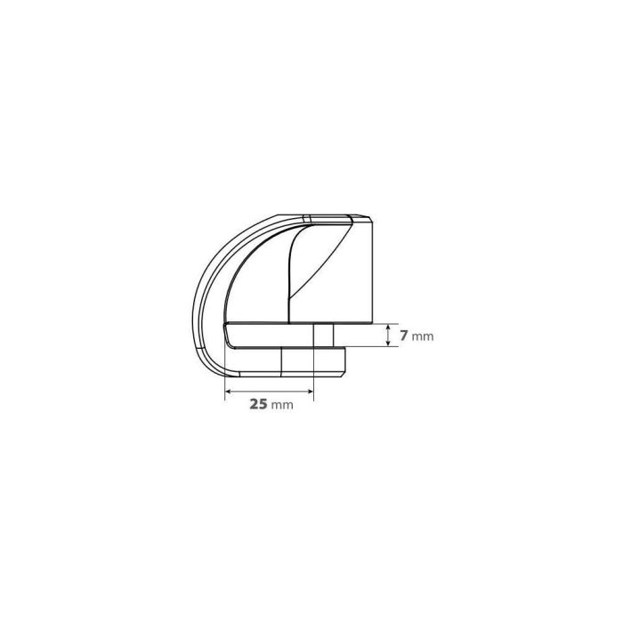  ΑΝΤΙΚΛΕΠΤΙΚΟ ΔΙΣΚΟΦΡΕΝΟΥ STONE XS ΚΟΚΚΙΝΟ 5,5mm (2 ΚΛΕΙΔΙΑ) LAMPA - 1 ΤΕΜ 