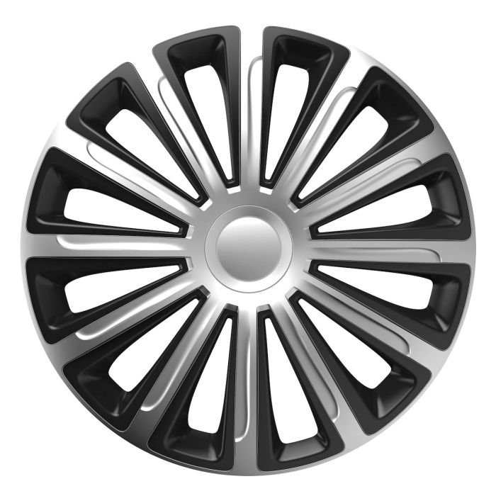  ΤΑΣΙ 16&quot; HUBCAP TREND SILVER BLACK - ΣΕΤ ΣΕ ΚΟΥΤΙ - 4 ΤΕΜ. 