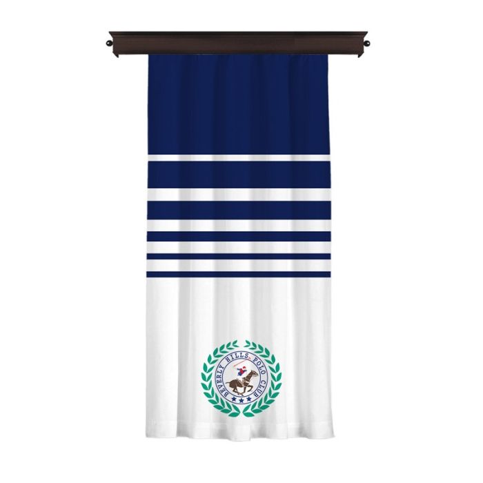  Κουρτίνα με Τρουκς 140 x 260 cm Beverly Hills Polo Club 176BHP8819 