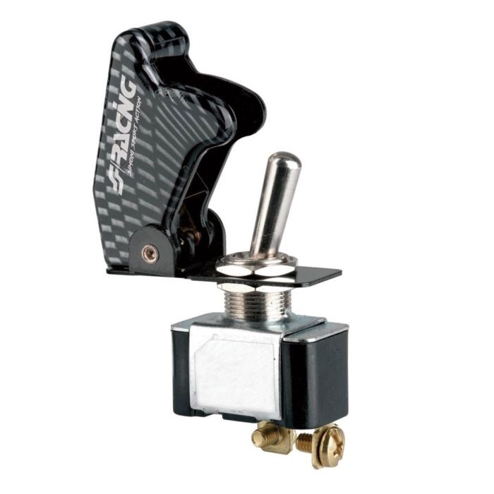  ΔΙΑΚΟΠΤΗΣ ON/OFF BABY GO ΑΕΡΟΠΟΡΙΚΟΥ ΤΥΠΟΥ 12V 20A (CARBON ΜΕ ΚΑΠΑΚΙ) 