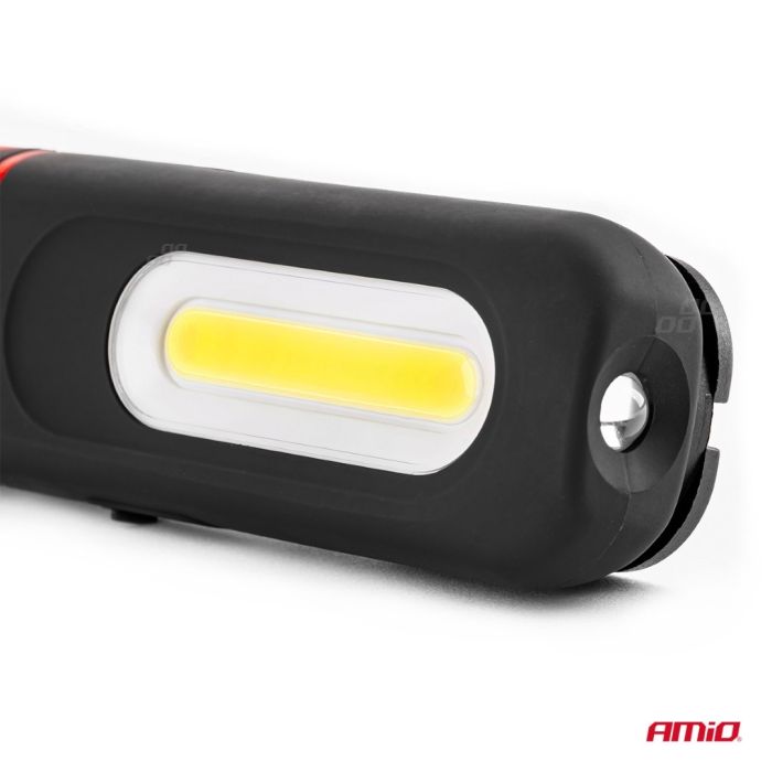  ΦΑΚΟΣ ΕΡΓΑΣΙΑΣ ΧΕΙΡΟΣ ΜΕ ΓΑΝΤΖΟ/ΜΑΓΝΗΤΗ MICRO USB COB+XPE LED 1200mAh 31x42x154mm 
