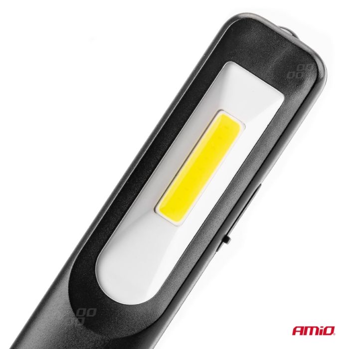  ΦΑΚΟΣ ΕΡΓΑΣΙΑΣ ΧΕΙΡΟΣ ΜΕ ΓΑΝΤΖΟ/ΜΑΓΝΗΤΗ MICRO USB COB+XPE LED 1200mAh 22x28x164mm 