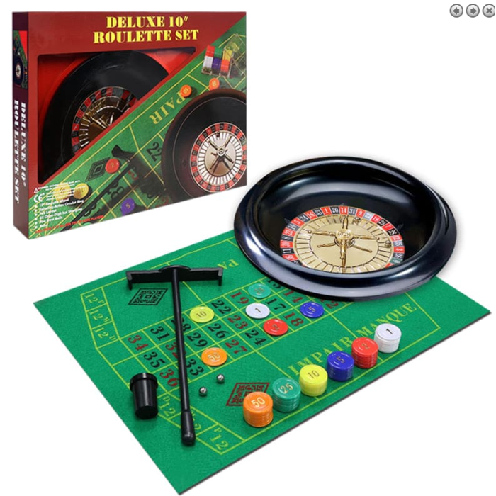 Σετ Ρουλέτας Deluxe 10" 