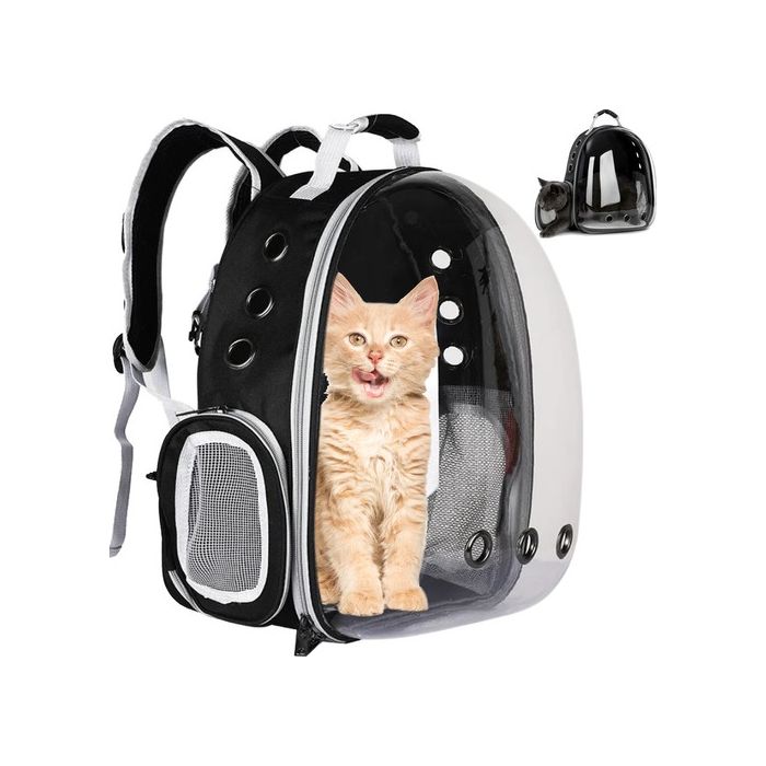 Σακίδιο μεταφοράς/Backpack σκύλου/γάτας 41 x 35 x 24 - Μαύρο Χρώμα 23309