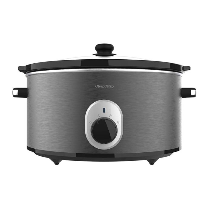 Κατσαρόλα 5.5 Lt με Γυάλινο Καπάκι Slow Cooker Cecotec Chup Chup  24 x 32 x 24 cm CEC-02030